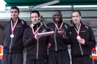 Belgrave winners of the senior mens 2012 National Cross Country Relay Championships.